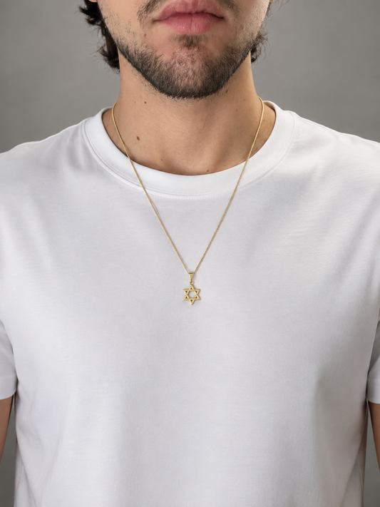 שרשרת מגן דוד – זהב