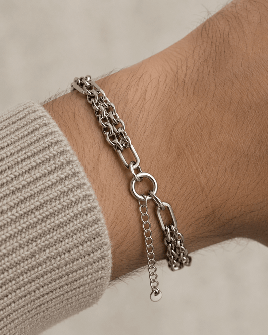 צמיד DOUBLE CHAIN