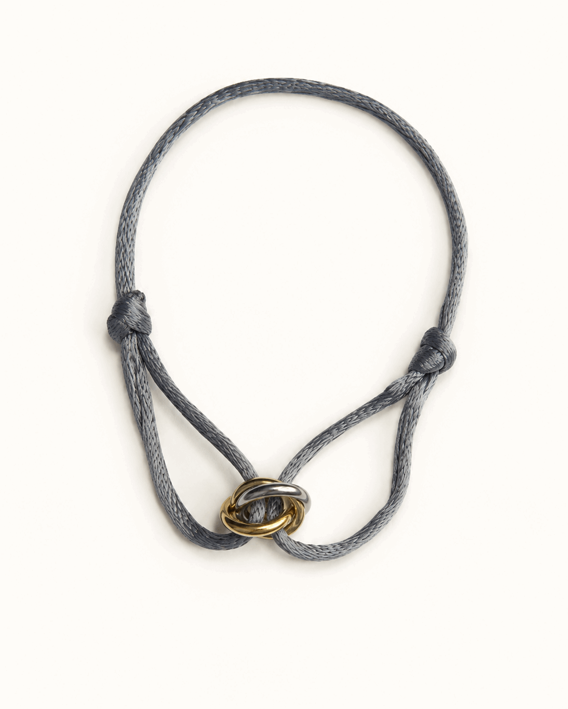 צמיד ROPE‏ - אפור/כחול