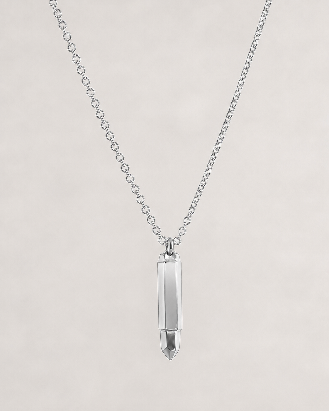 שרשרת BULLET‏- 2 מ"מ כסף