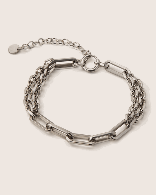 צמיד DOUBLE CHAIN