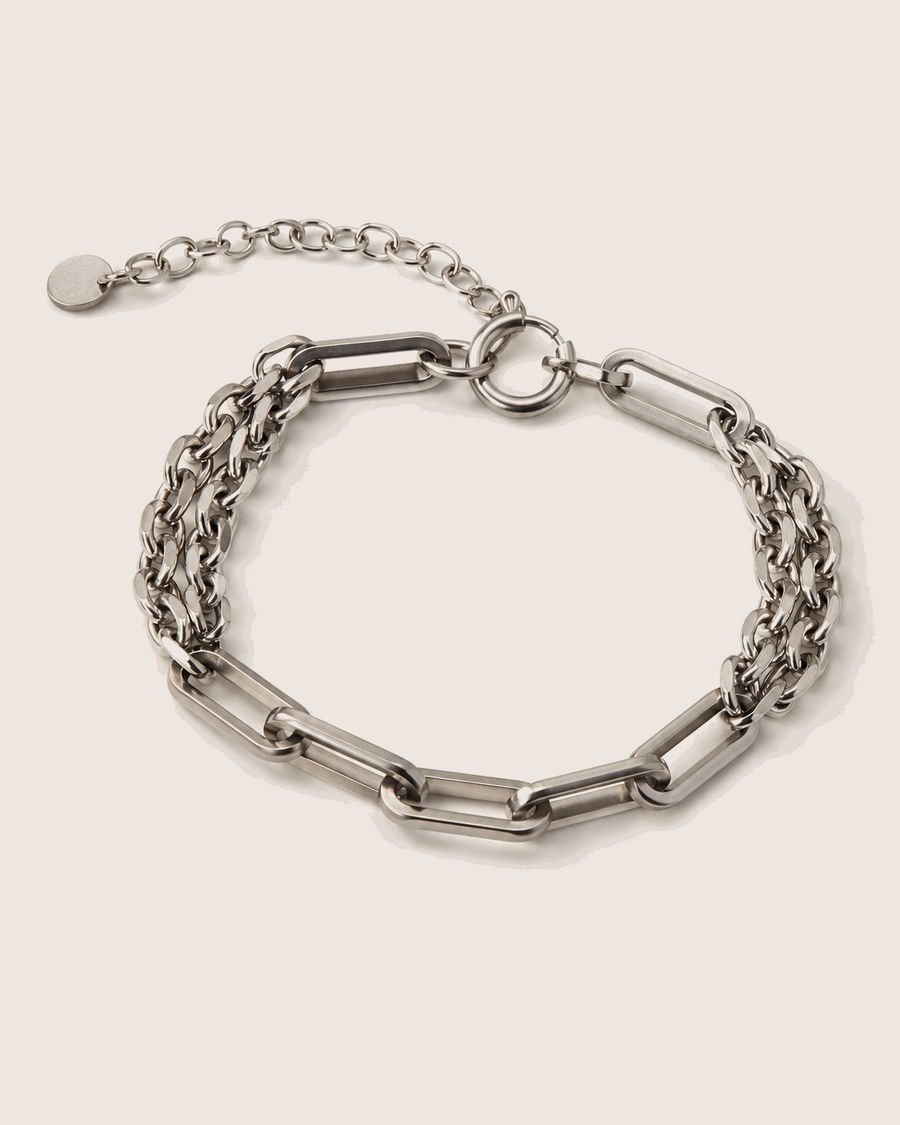 צמיד DOUBLE CHAIN