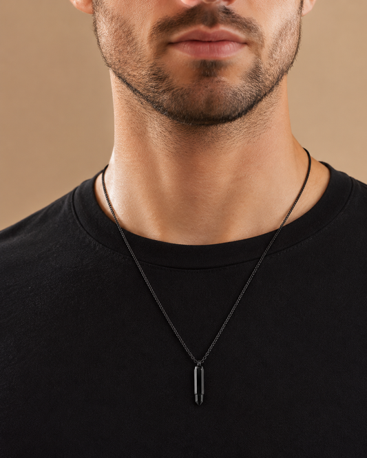 שרשרת BULLET‏- 2 מ"מ שחור