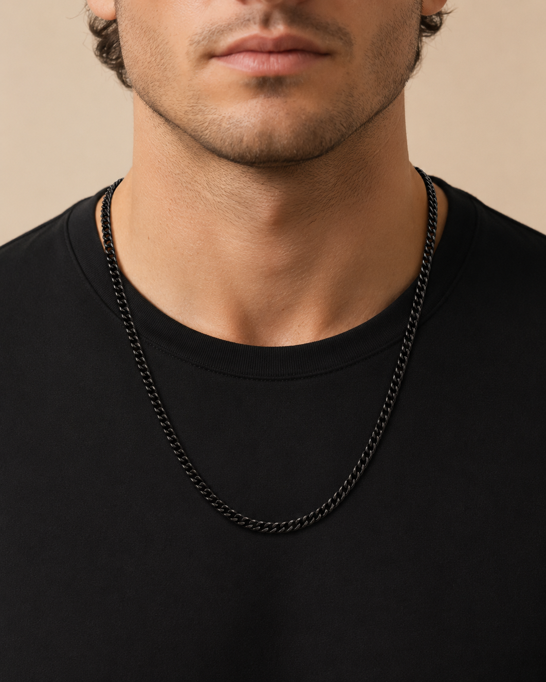 שרשרת TITAN‏- 6 מ"מ שחור