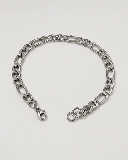 צמיד SHAPE – כסף 5.2 מ״מ