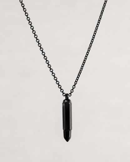 שרשרת BULLET‏- 2 מ"מ שחור