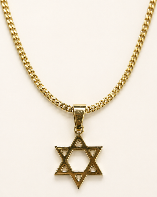 שרשרת מגן דוד – זהב