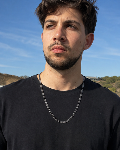 שרשרת ACE‏ - כסף 2.5 מ"מ