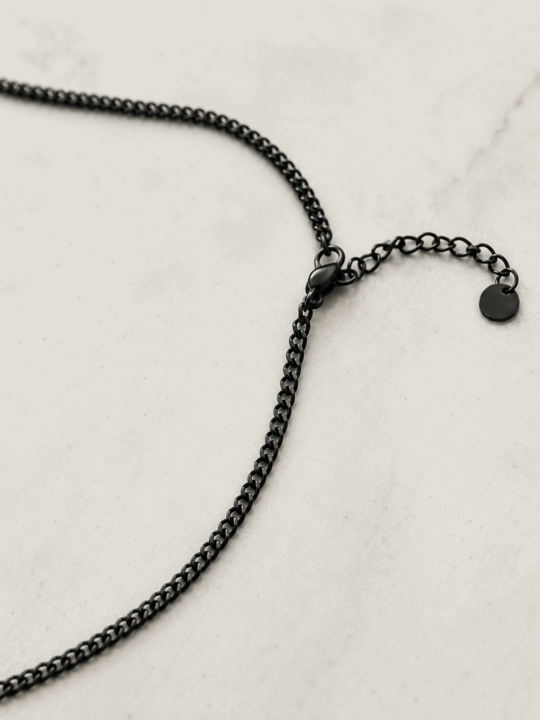 שרשרת LEGACY ‏- שחור 2.5  מ"מ