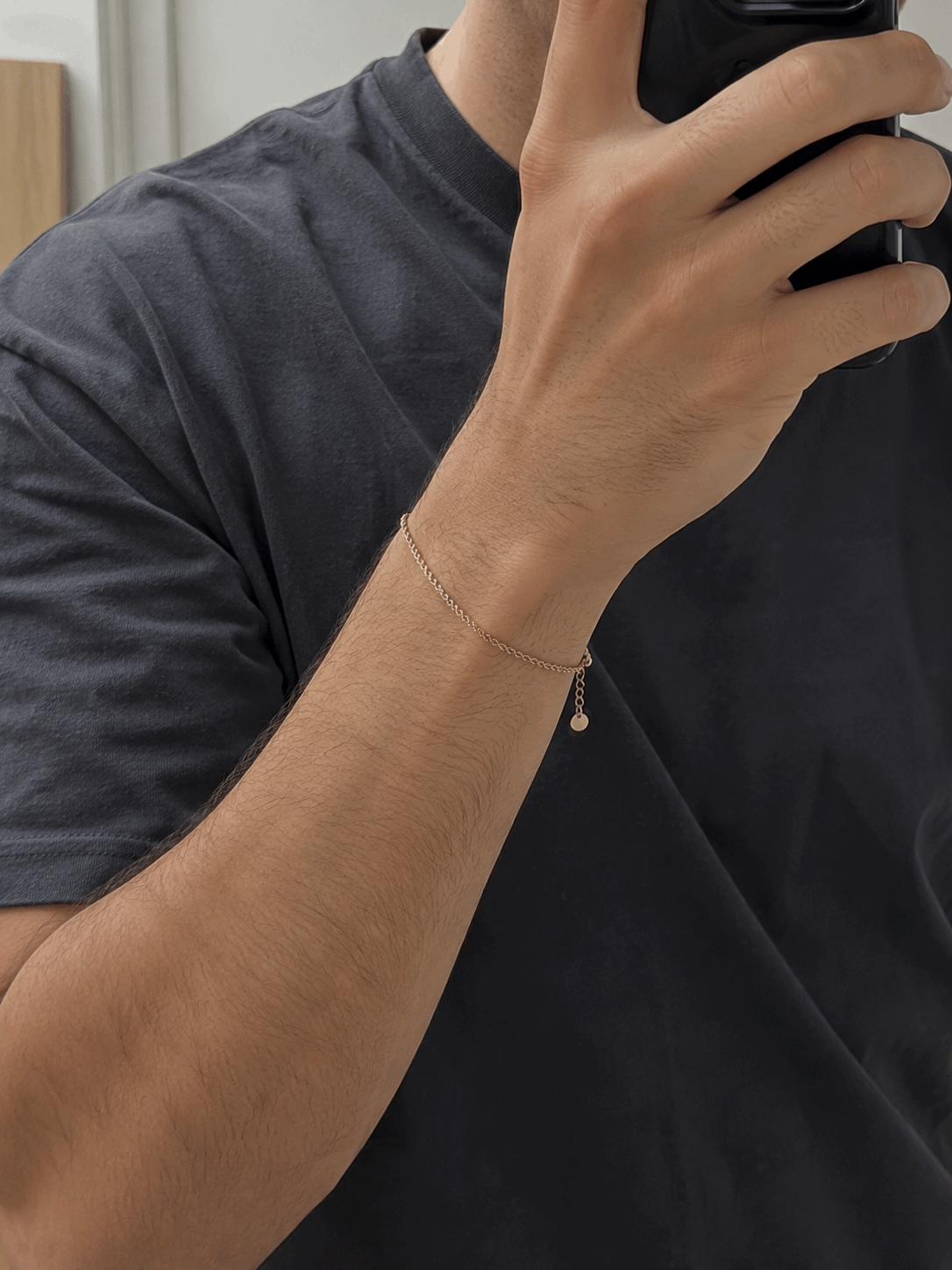 צמיד SIGNATURE‏ - 2 מ"מ רוז גולד