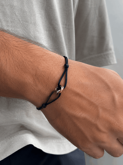 צמיד ROPE‏ - שחור