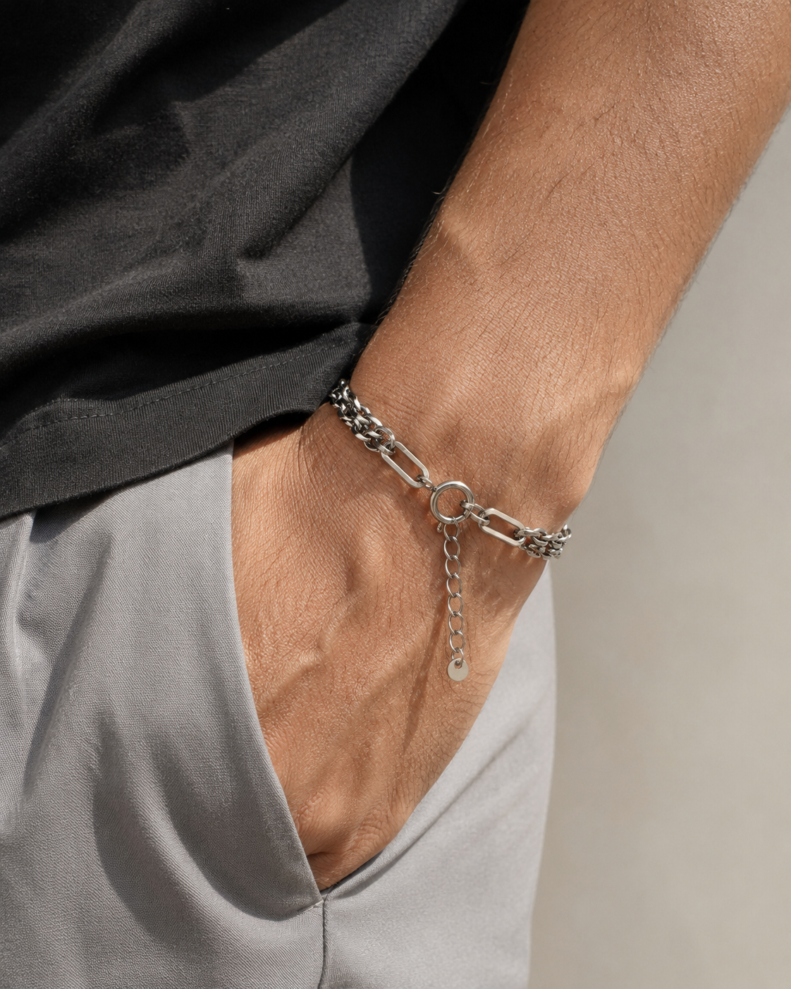 צמיד DOUBLE CHAIN