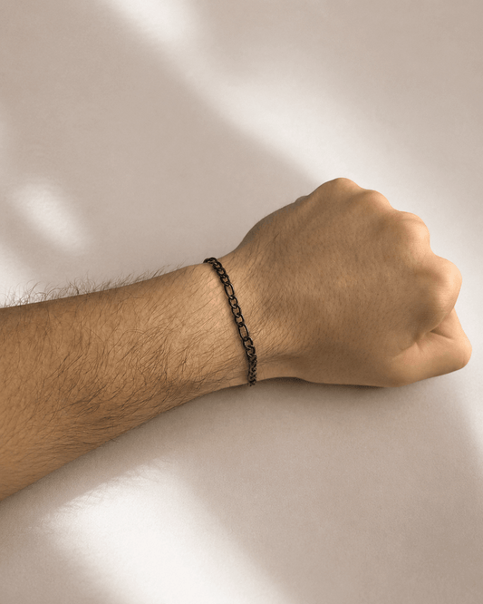 צמיד LIGHT‏ - 3 מ"מ מושחר