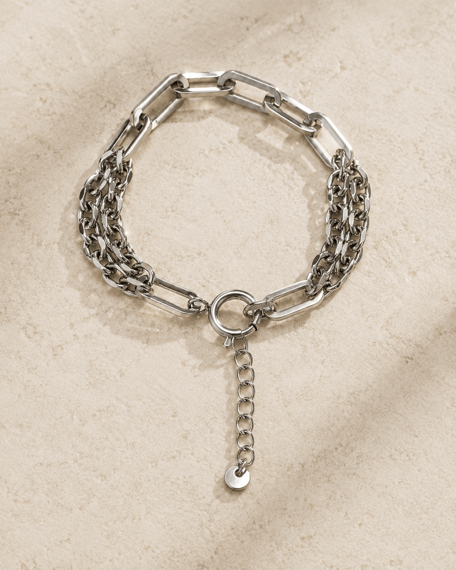 צמיד DOUBLE CHAIN
