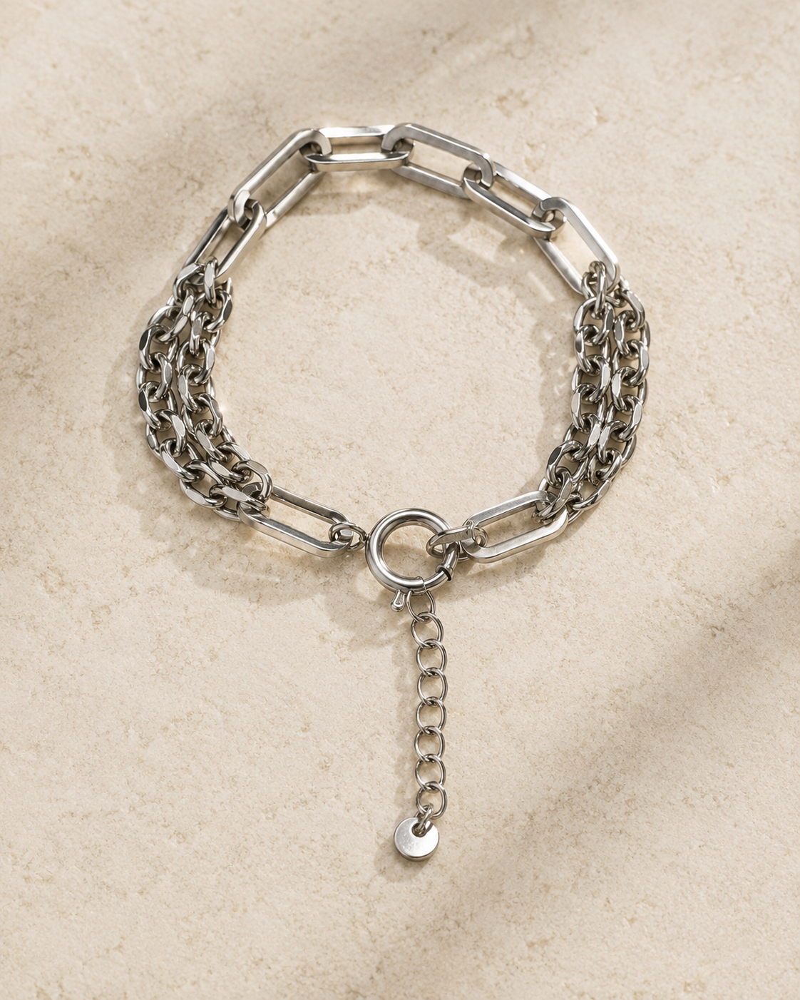 צמיד DOUBLE CHAIN