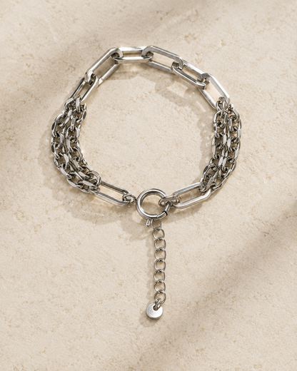 צמיד DOUBLE CHAIN