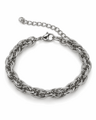 צמיד חבל HELIX – כסף